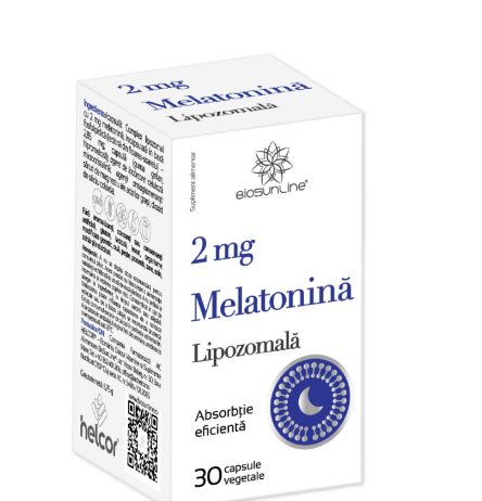 HELCOR Melatonina lipozomala 2 mg 30 caps helcor