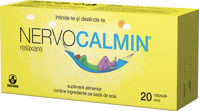 Nervocalmin Relaxare, 20 capsule
