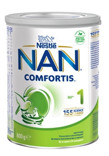 Nestlé NAN COMFORTIS 1, de la nastere, 800g