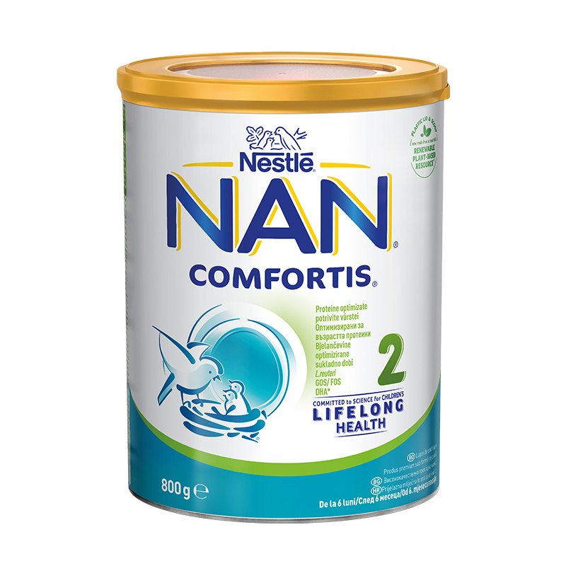 Nestlé NAN COMFORTIS 2, de la 6 luni, 800g