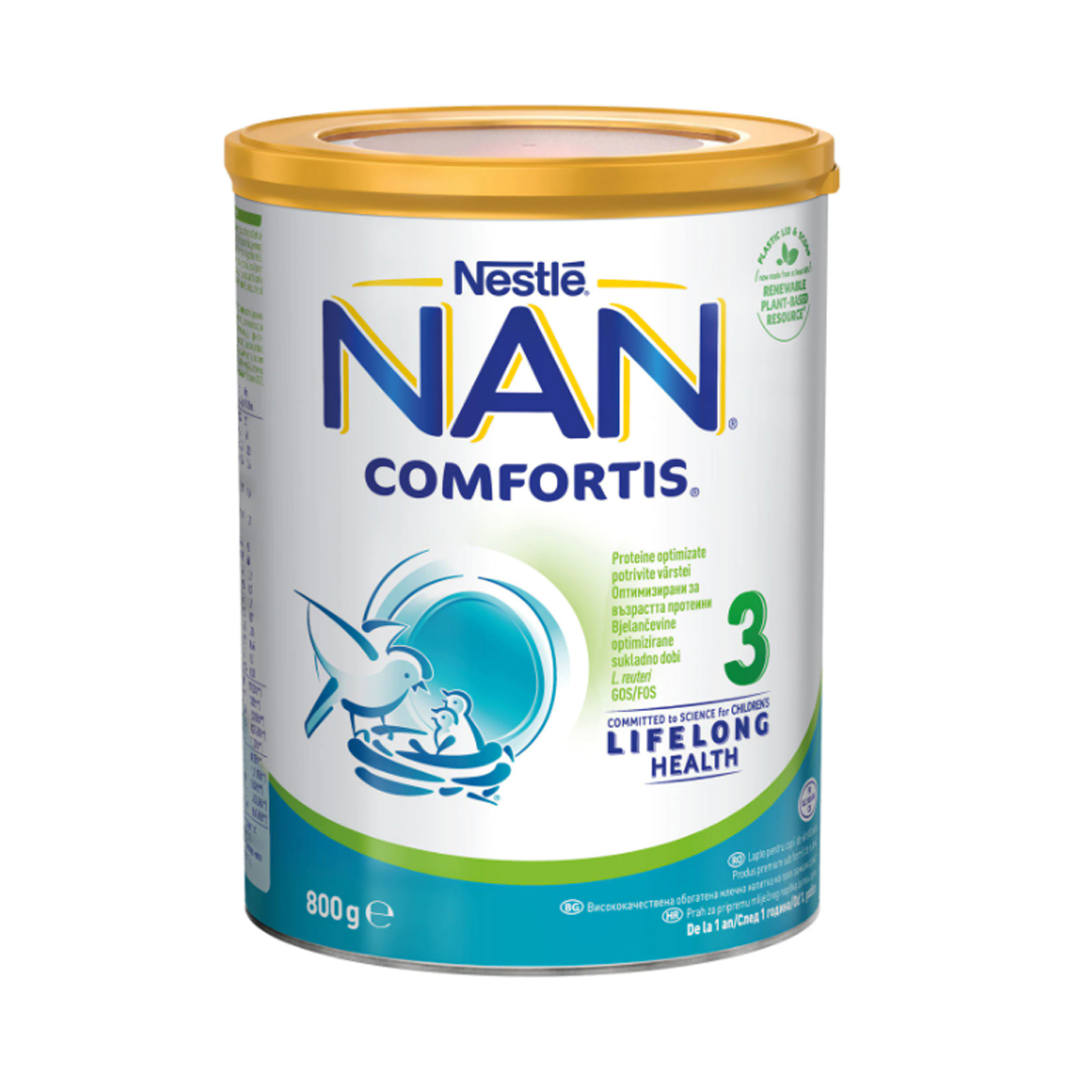 Nestlé NAN COMFORTIS 3, intre 1-2 ani, 800g