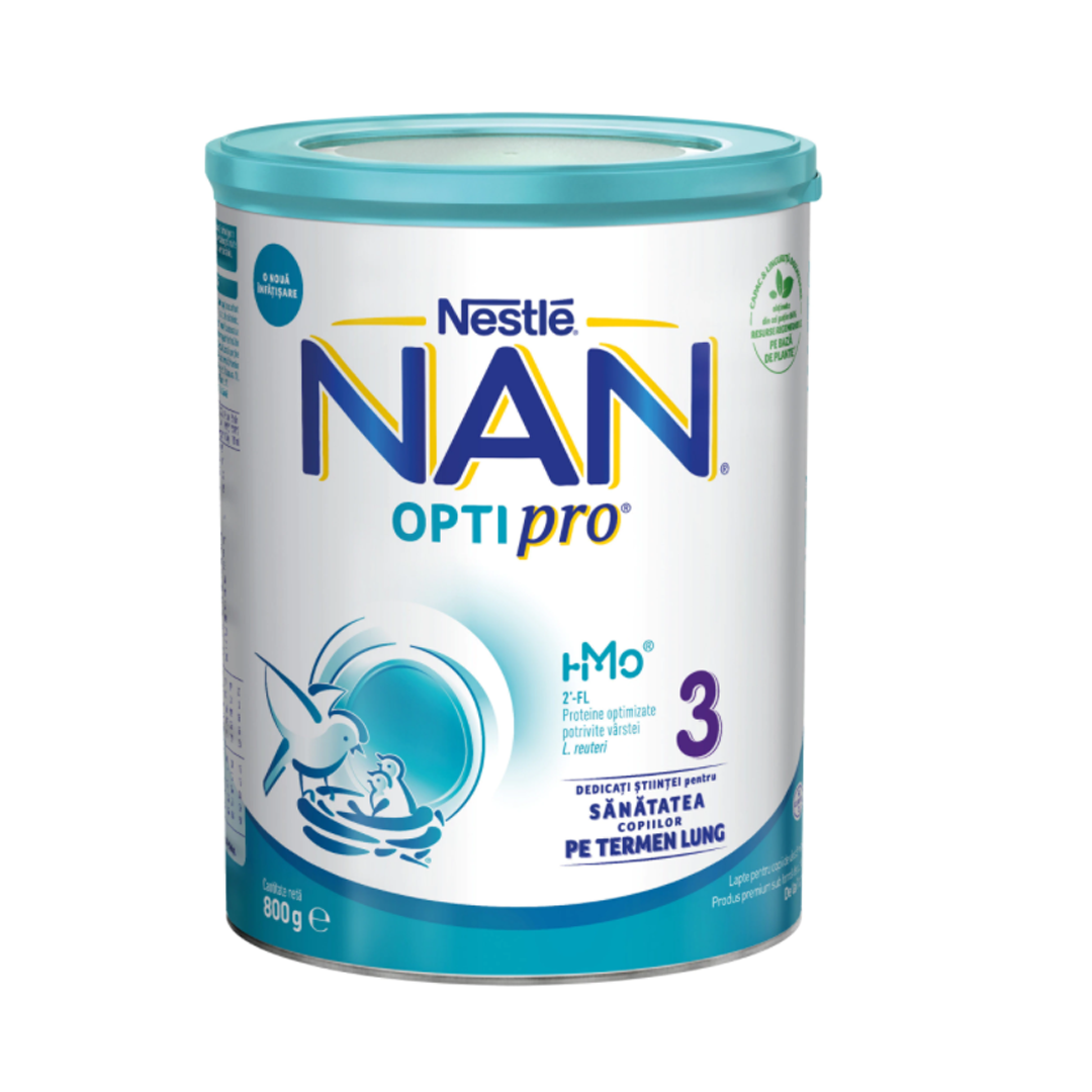 Nestlé NAN OPTIPRO 3, intre 1-2 ani, 800g