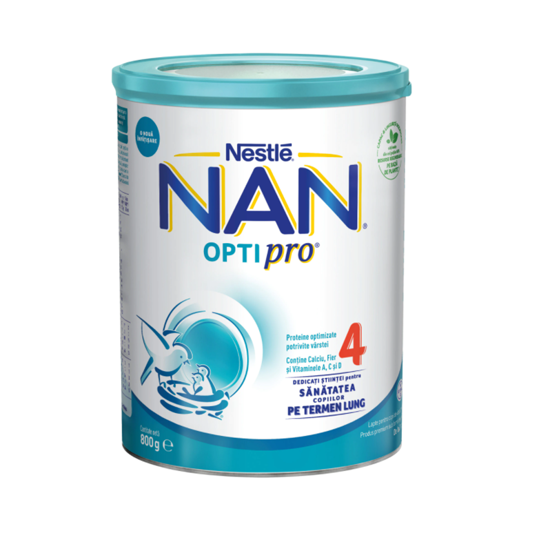 Nestlé NAN OPTIPRO 4, de la 2 ani, 800g