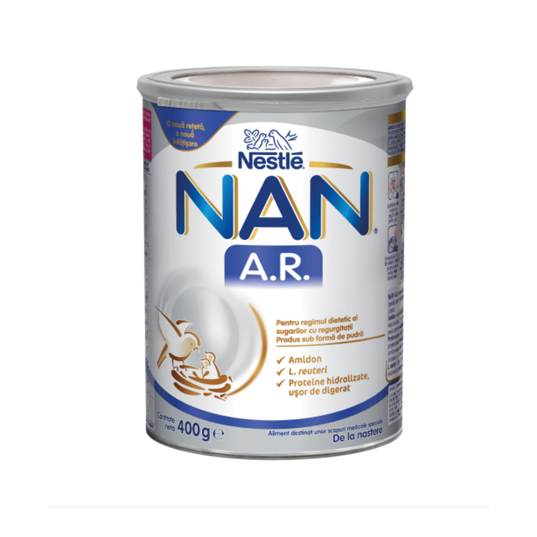 Nestle NAN A.R., 400g, de la nastere