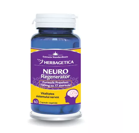 HERBAGETICA Neuro regenerator x 60 cps herbagetica
