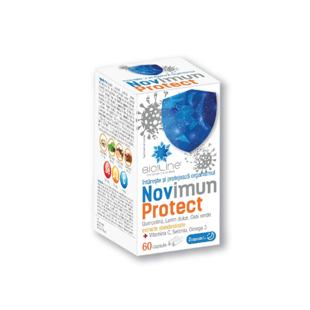 Novimun Protect, 60 capsule, BioSunLine - formula completa cu Quercetina