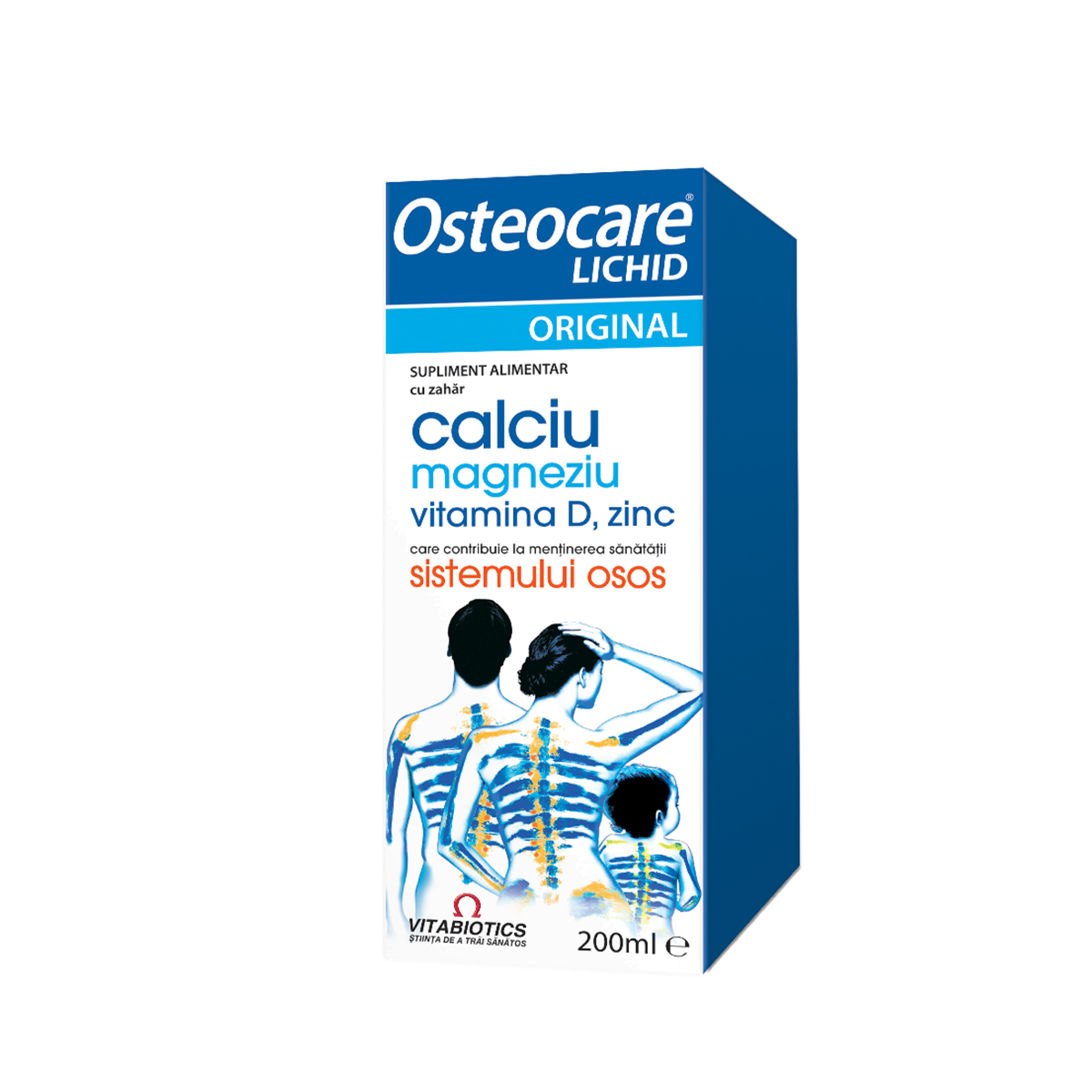 Osteocare lichid, 200ml, Vitabiotics