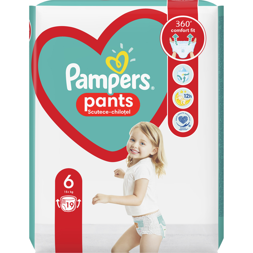 PAMPERS 6 PANTS ACT BABY 15+ KG 19 BUC 81748874