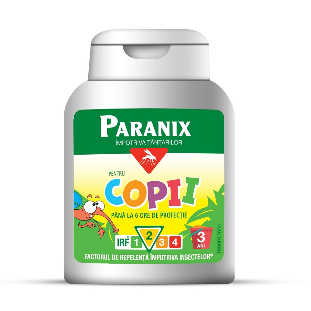 Paranix impotriva tantarilor, pentru copii, 125 ml,  Omega Pharma