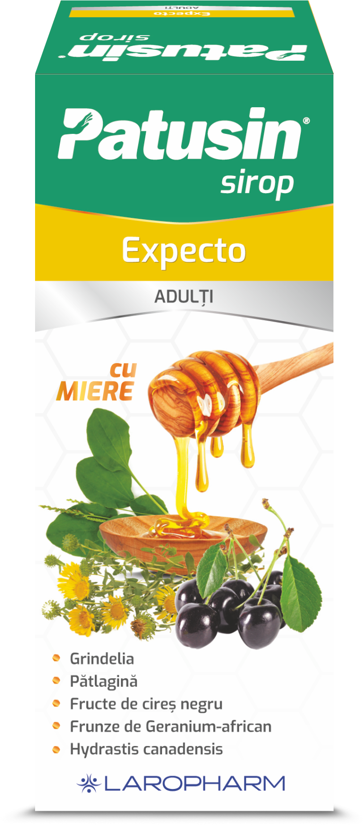 Patusin Expecto, sirop pentru adulti, 100 ml, Laropharm