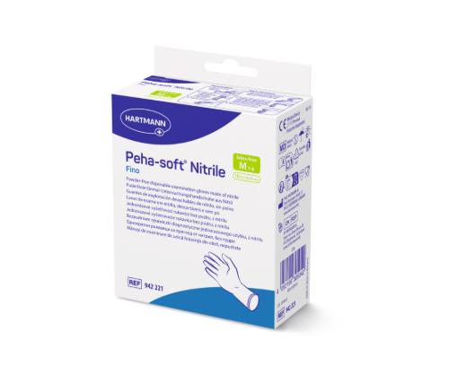 Peha-soft manusi nitril fino m 10buc