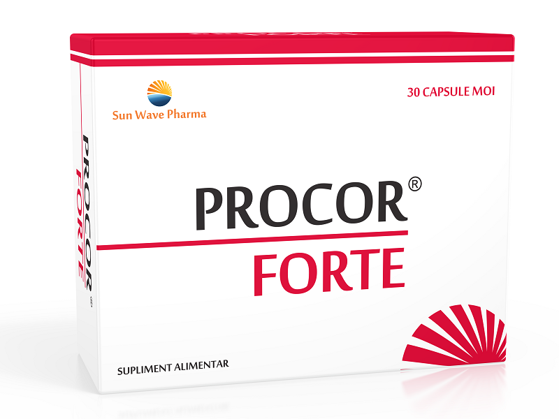 Procor Forte, 30 capsule, Sun Wave Pharma