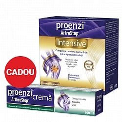 Pachet Proenzi Artrostop Intensive, 120 tablete + Proenzi ArtroStop crema, 100 ml, Walmark