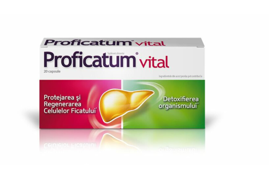 Proficatum Vital , 60 capsule, Aflofarm
