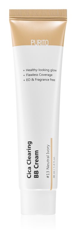 PURITO CICA CLEARING BB CREAM 13 NEUTRAL IVORY 30ML