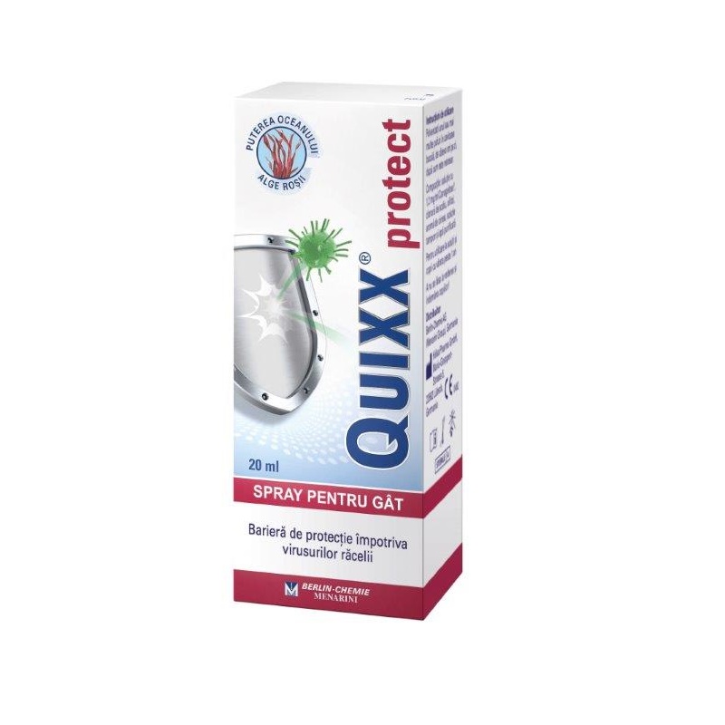Quixx Protect, 20 ml spray pentru gat