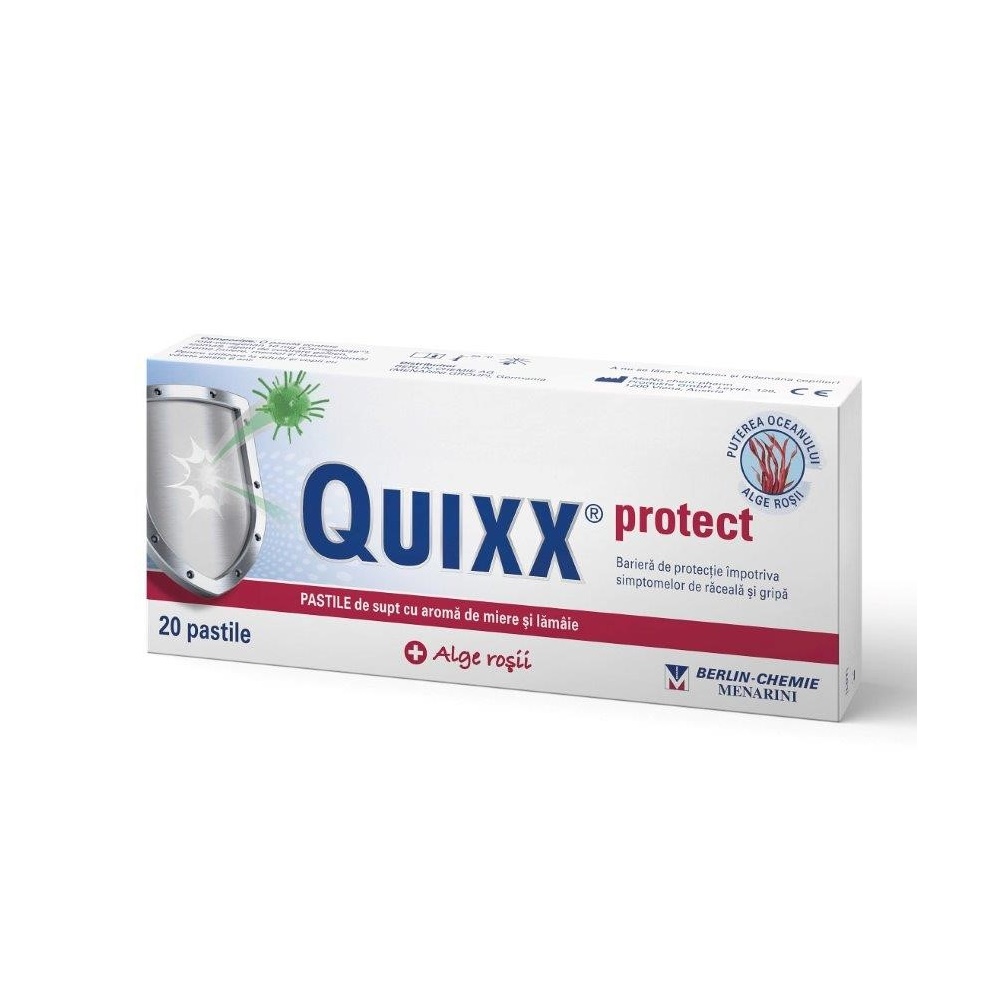 Quixx Protect cu alge rosii 10 mg, 20 tablete