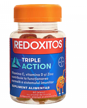 BAYER Redoxitos triple action x 60 jeleuri bayer