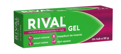 Rival 20 mg/g gel, 50 g, Fiterman