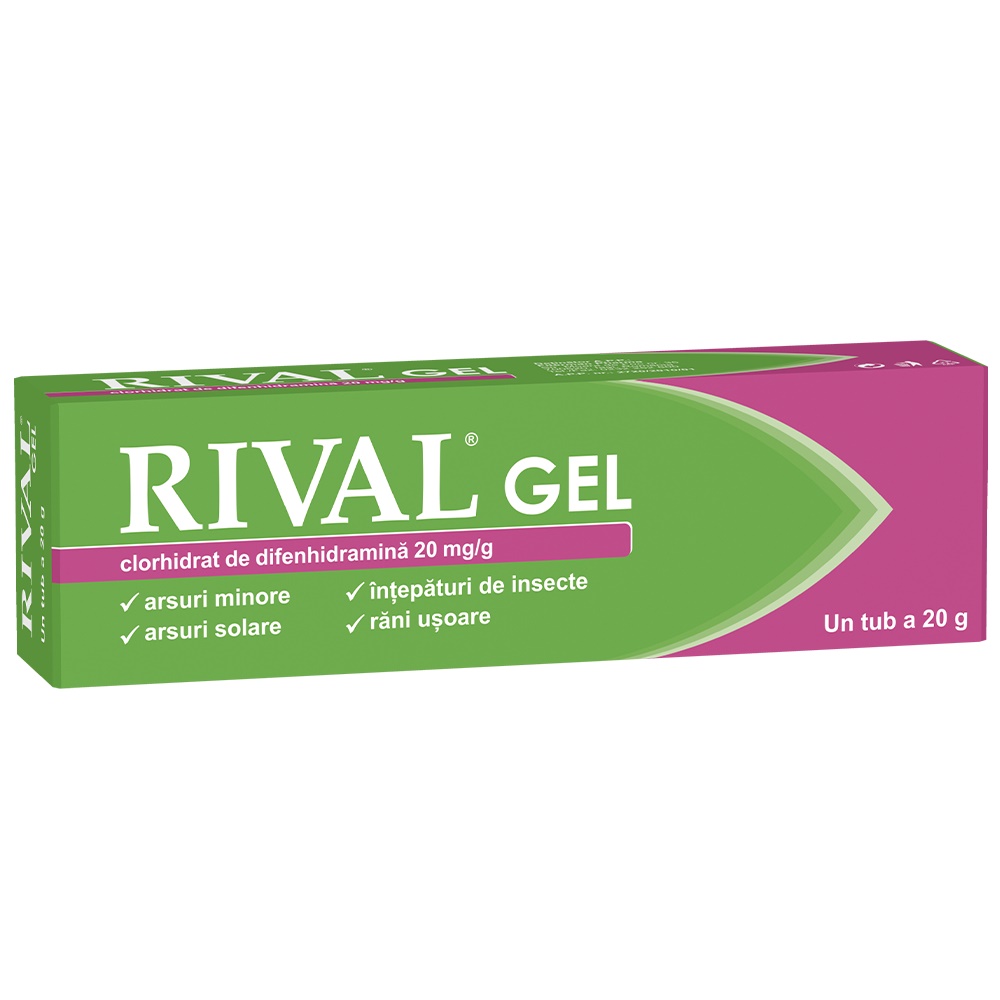 RIVAL 20 mg/g x 1, gel , 20 gr, Fiterman