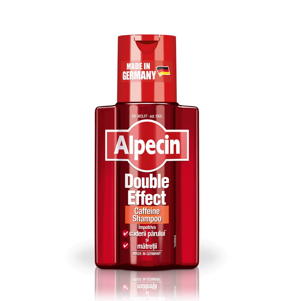 Sampon dublu efect Alpecin, 200 ml