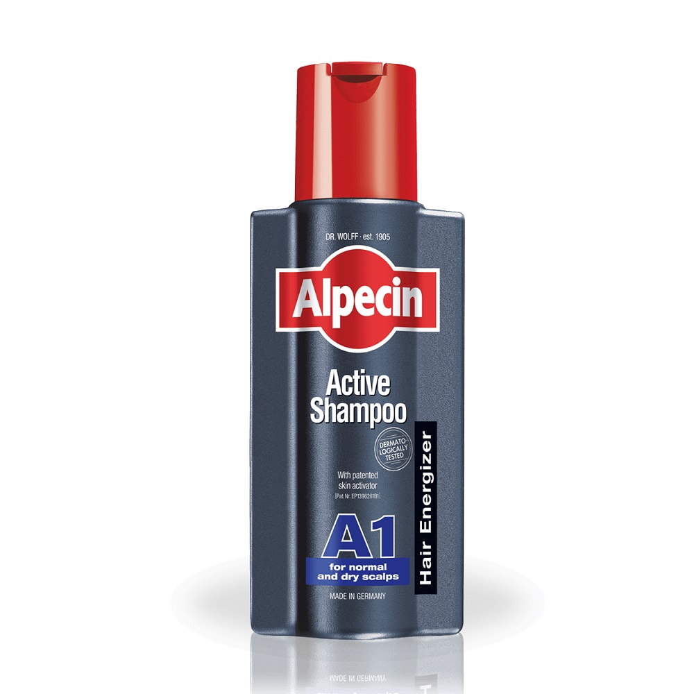 Sampon pentru scalp normal sau uscat Alpecin Active A1, 250 ml