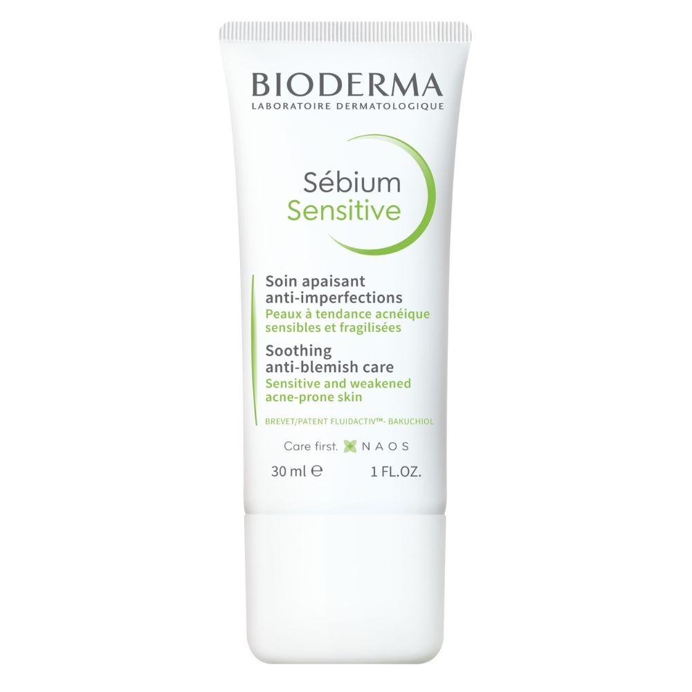 Sebium Sensitive Cremă piele acneică, 30ml, Bioderma