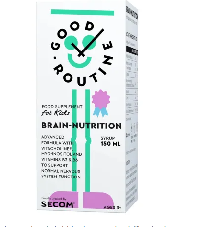 SECOM Secom brain nutrition sirop 150ml