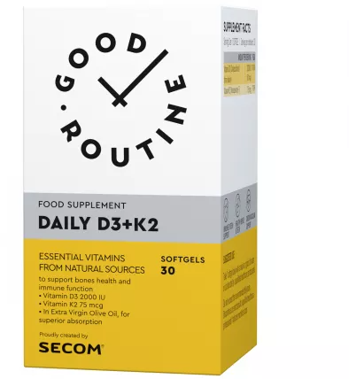 SECOM Secom daily d3+k2 30 cps