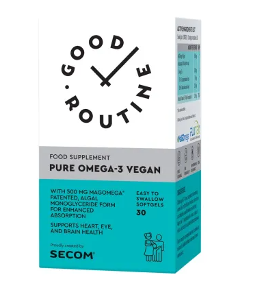SECOM Secom pure omega-3 vegan 30 caps moi
