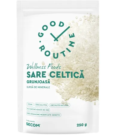 SECOM Secom sare celtica grunjoasa 250g