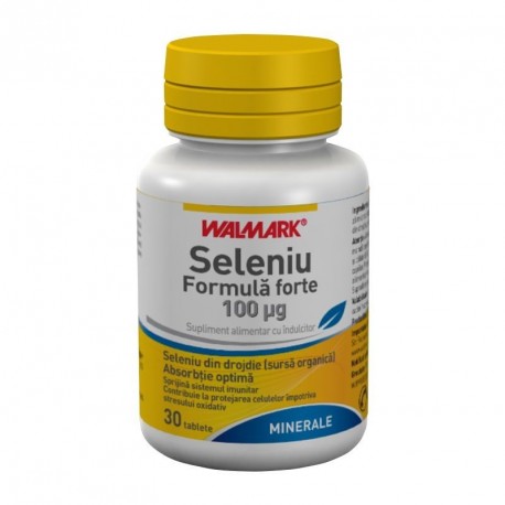 Seleniu Forte, 100 mg, 30 tablete, Walmark