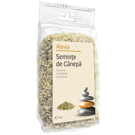 Semințe de cânepă, 80 g, Alevia