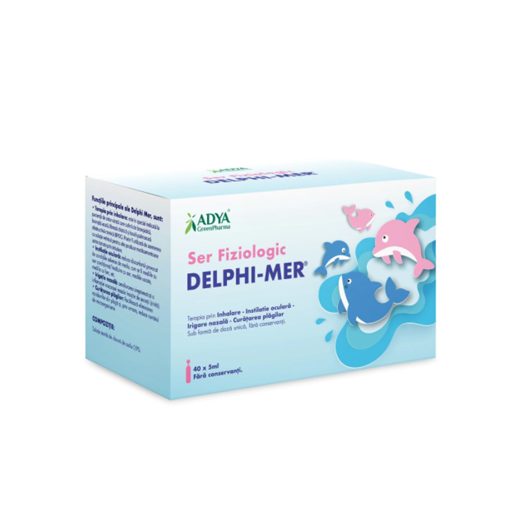 SER FIZIOLOGIC DELPHI-MER, 40 unidoze x 5 ml