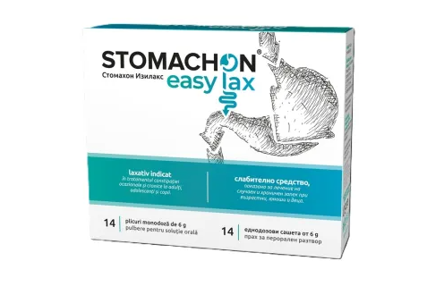 Stomachon easylax pulb 14 plic x6 gr farma derma