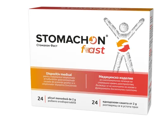 Stomachon fast pulb 24 plic x 2 gr farma derma