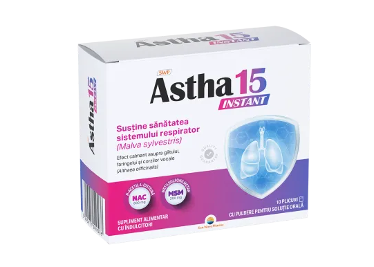 SUN WAVE PHARMA Sun wave astha 15 instant 10 plicuri