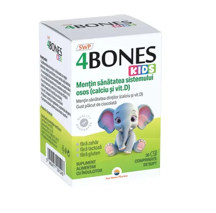 SUN WAVE PHARMA Sunwave 4 bones kids 30 cps