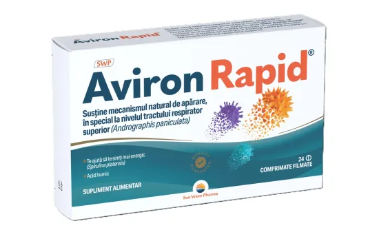 SUN WAVE PHARMA Sunwave aviron rapid 24 cpr