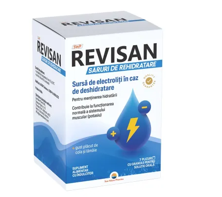 SUN WAVE PHARMA Sunwave revisan saruri de rehidratare 7 plicuri