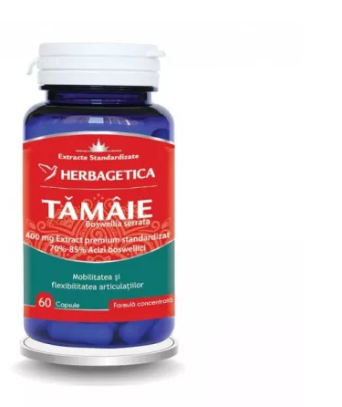 HERBAGETICA Tamaie boswellia serrata x 60 cpr herbagetica