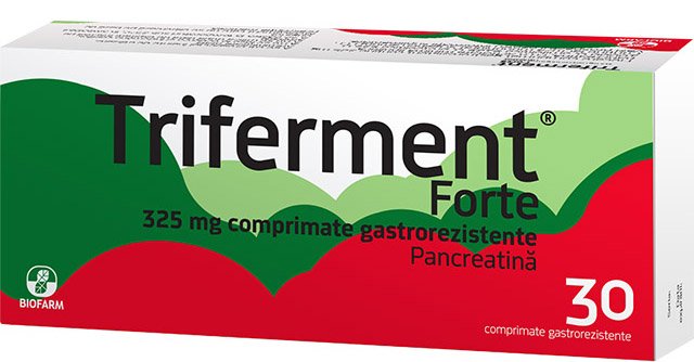 Triferment Forte, 30 comprimate, Biofarm