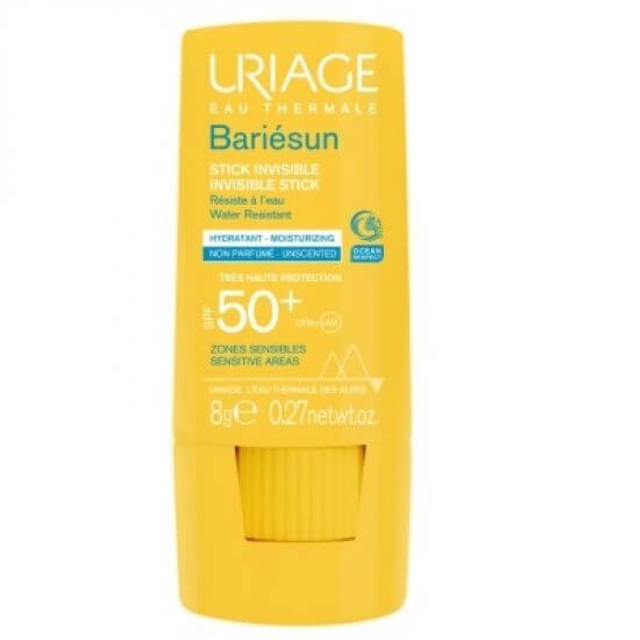 URIAGE BARIESUN STICK INVIZIBIL PROTECTIE SOLARA SPF50+ 8GR