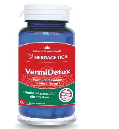 HERBAGETICA Vermidetox 60 cps herbagetica