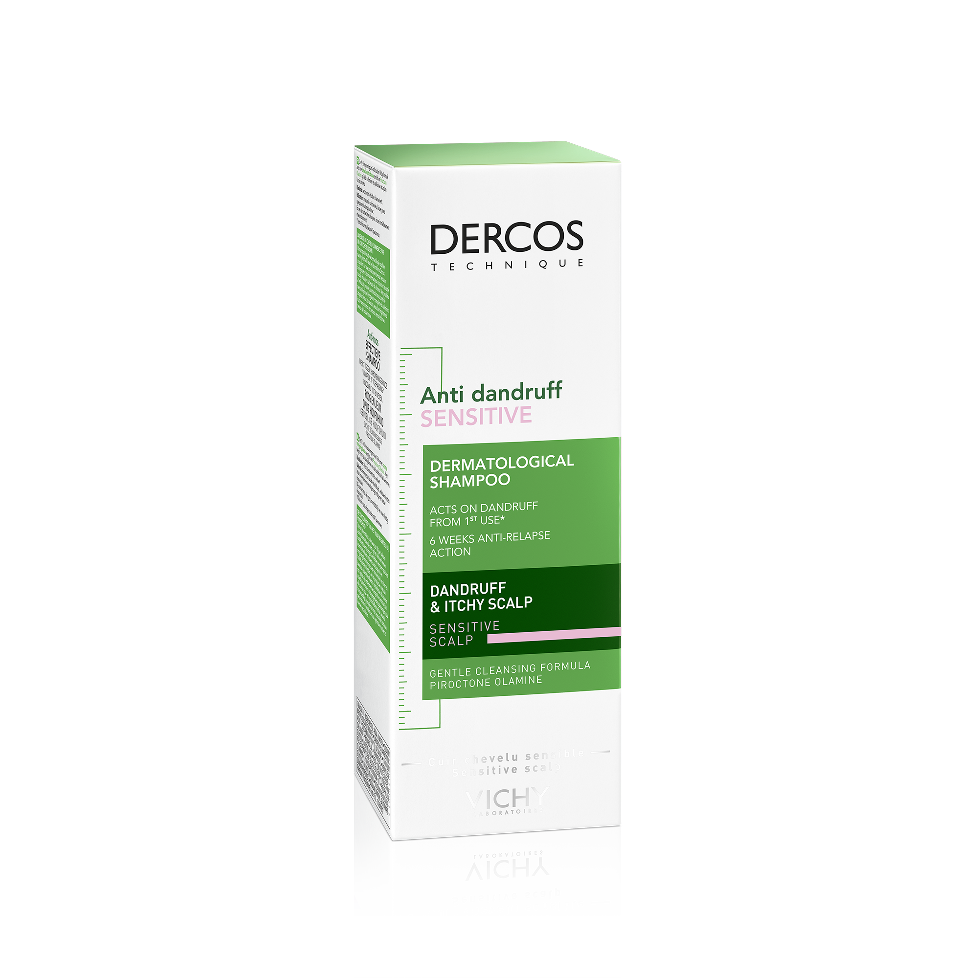 VICHY Dercos Şampon Antimătreață pentru scalp sensibil, 200ml 