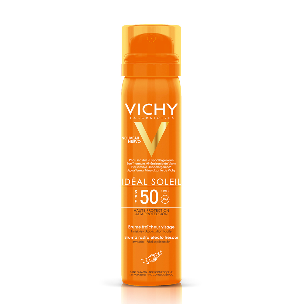 VICHY Ideal Soleil Spray protector invizibil cu SPF50, 75 ml