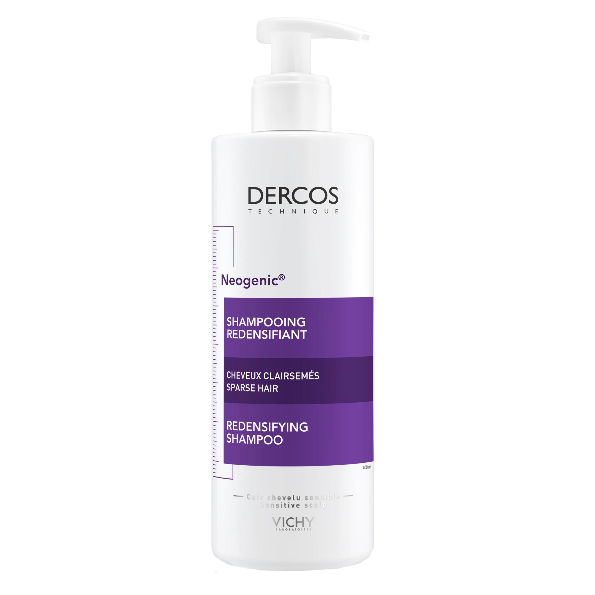 VICHY Dercos Şampon Neogenic Redensificator cu Stemoxidina®, 400 ml