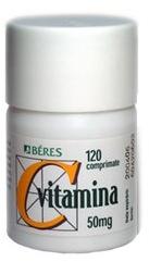 Vitamina C 50 mg, 120 comprimate, Beres Pharmaceuticals Co