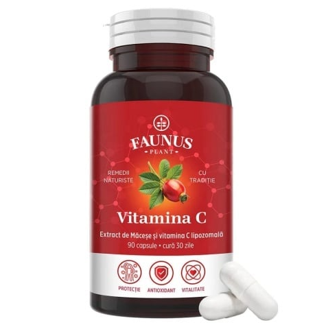 Vitamina c 90 cps faunus plant