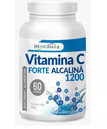 Vitamina c forte alcalina *60 caps medicinas